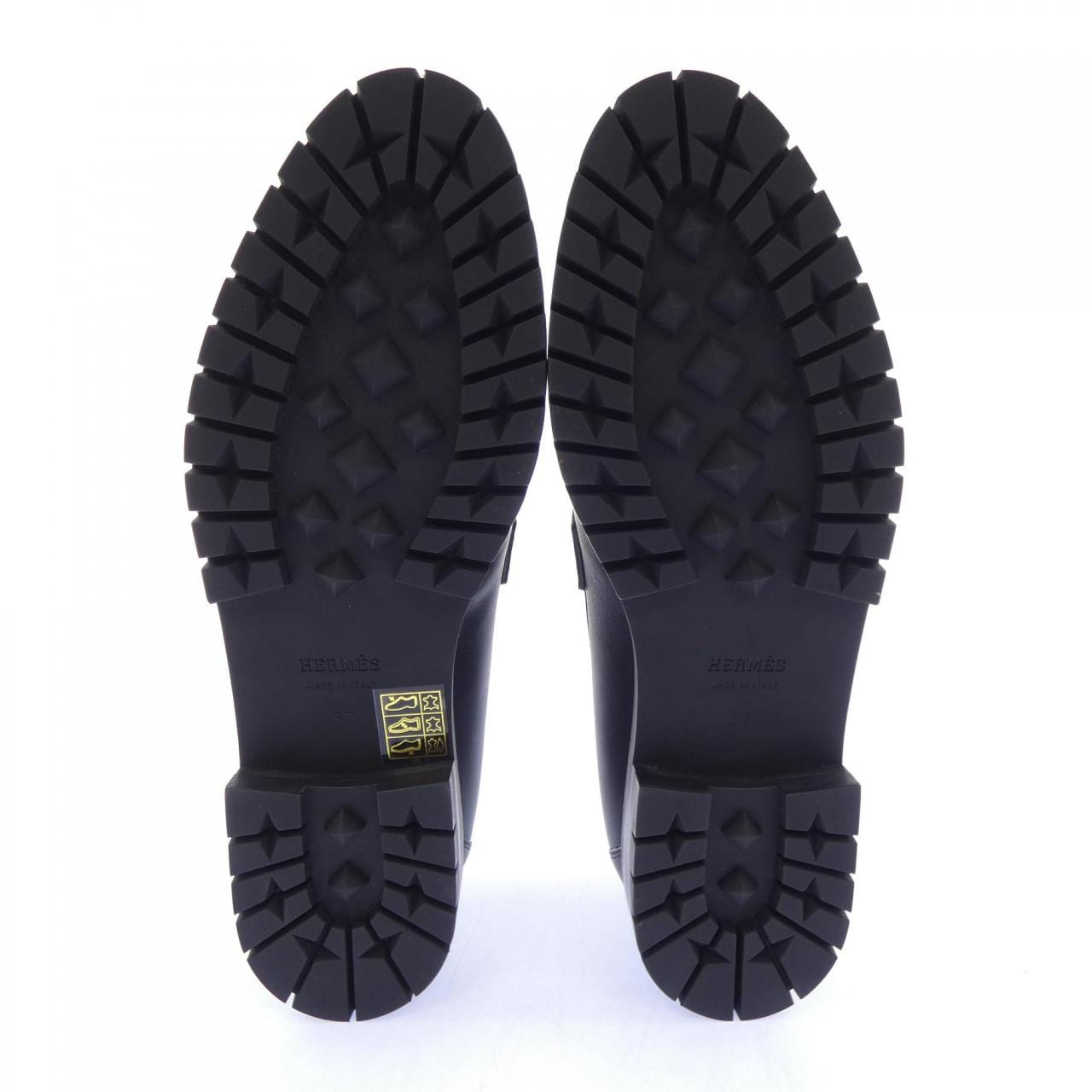 エルメス HERMES フォーブル FAUBOURG パリバックル 222252Z シューズ