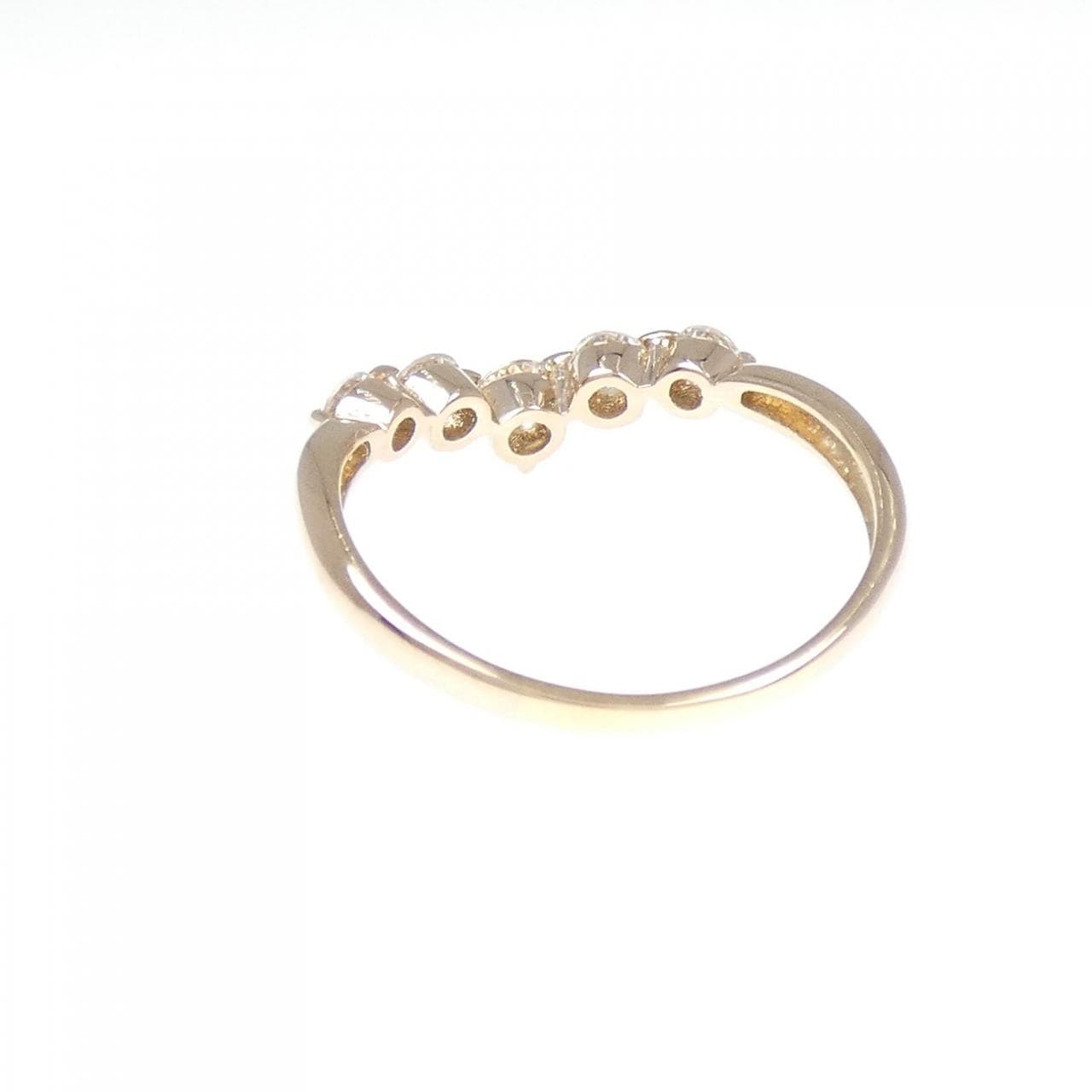 K18PG ダイヤモンド リング 0.33CT