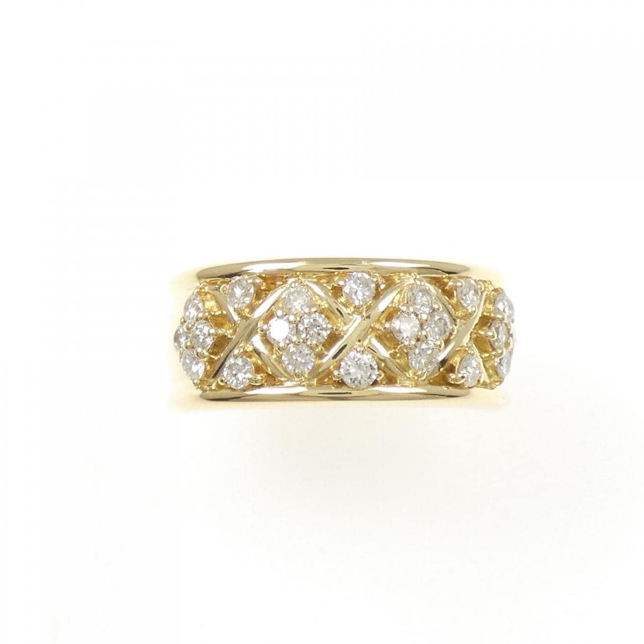 K18YG ダイヤモンド リング 0.52CT