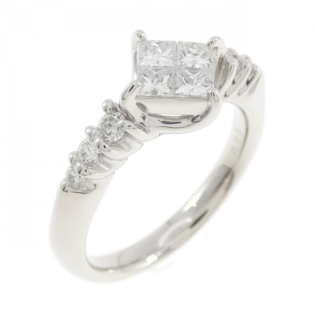 PT900 ダイヤモンド リング 0.50CT