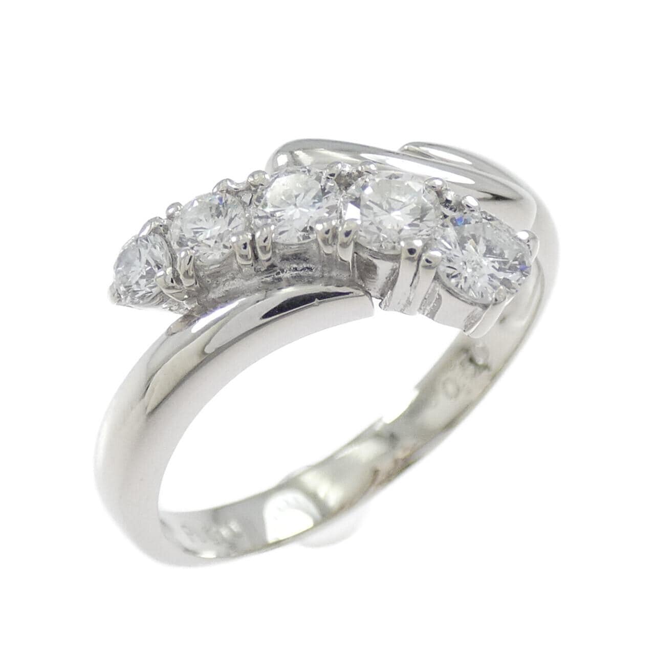 PT900 Diamond Ring 0.50CT