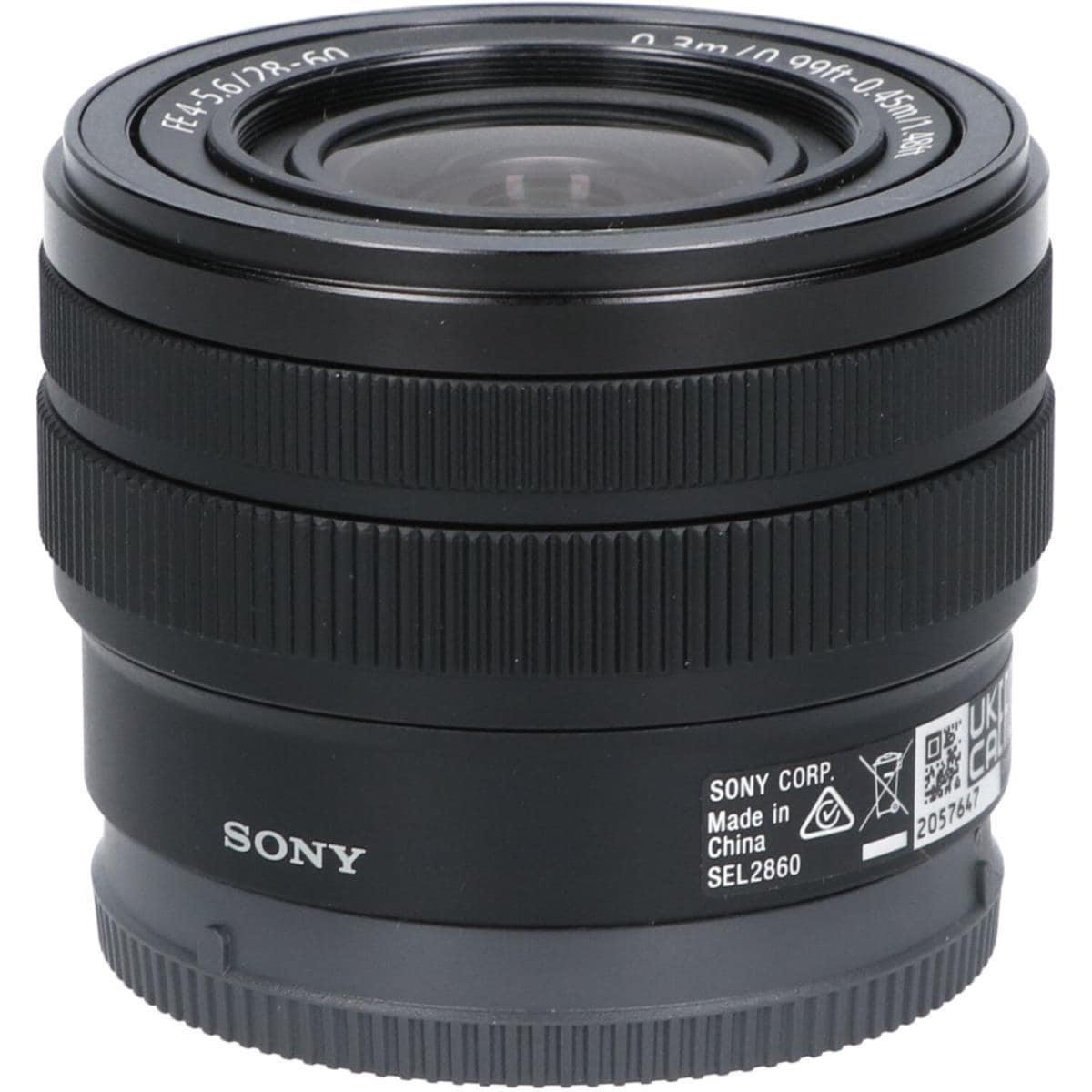 ＳＯＮＹ　ＦＥ２８－６０ｍｍ　Ｆ４－５．６　ＳＥＬ２８６０