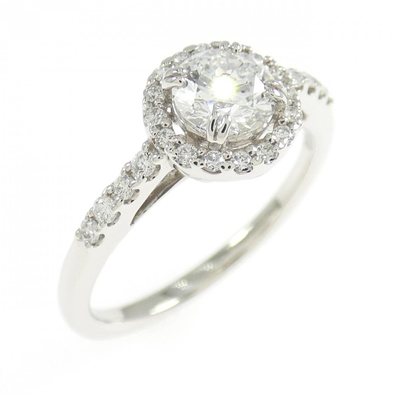 【リメイク】PT900 ダイヤモンド リング 0.502CT D SI1 VG