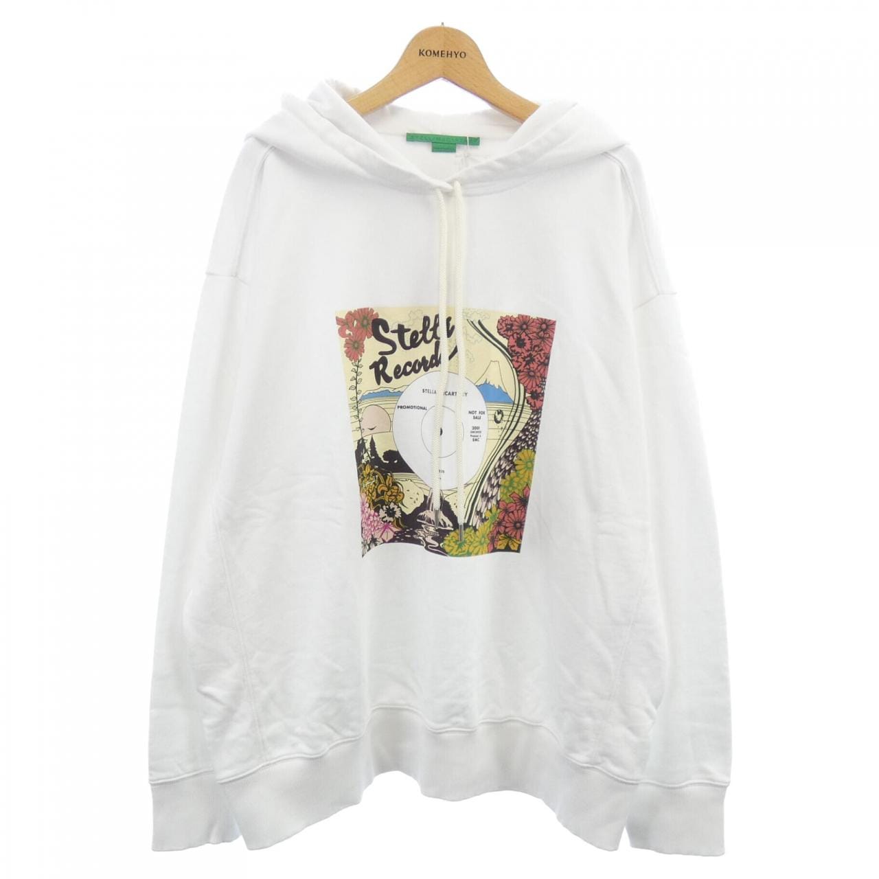 ステラマッカートニー STELLA MCCARTNEY レコードフーディ パーカー