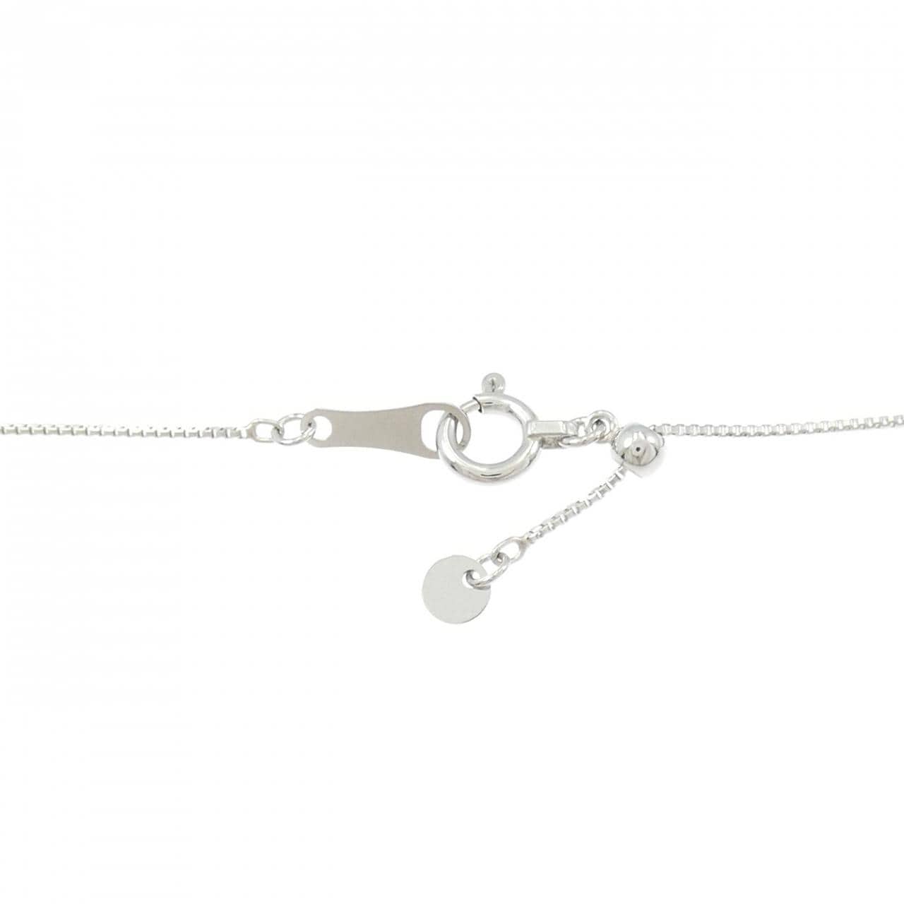 PT900/PT850 エメラルド ネックレス 0.52CT