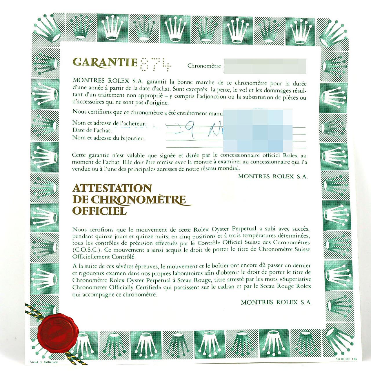 ロレックス デイトジャスト 69173 SSxYG 自動巻 9番台