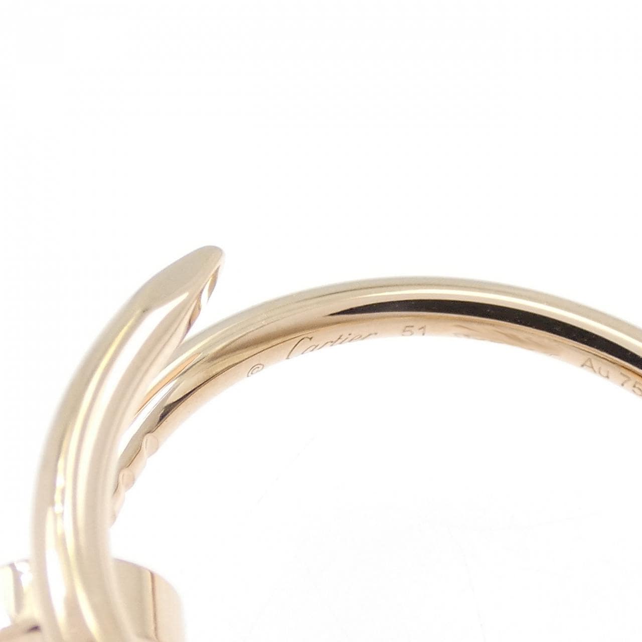 カルティエ ジュスト アン クル スモール リング