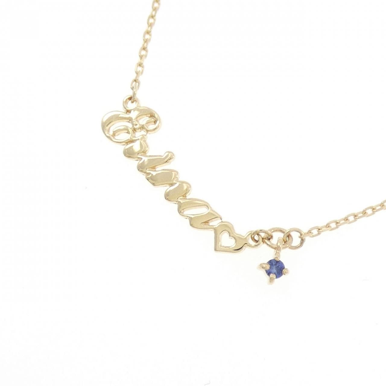 4゜C サファイヤ ネックレス