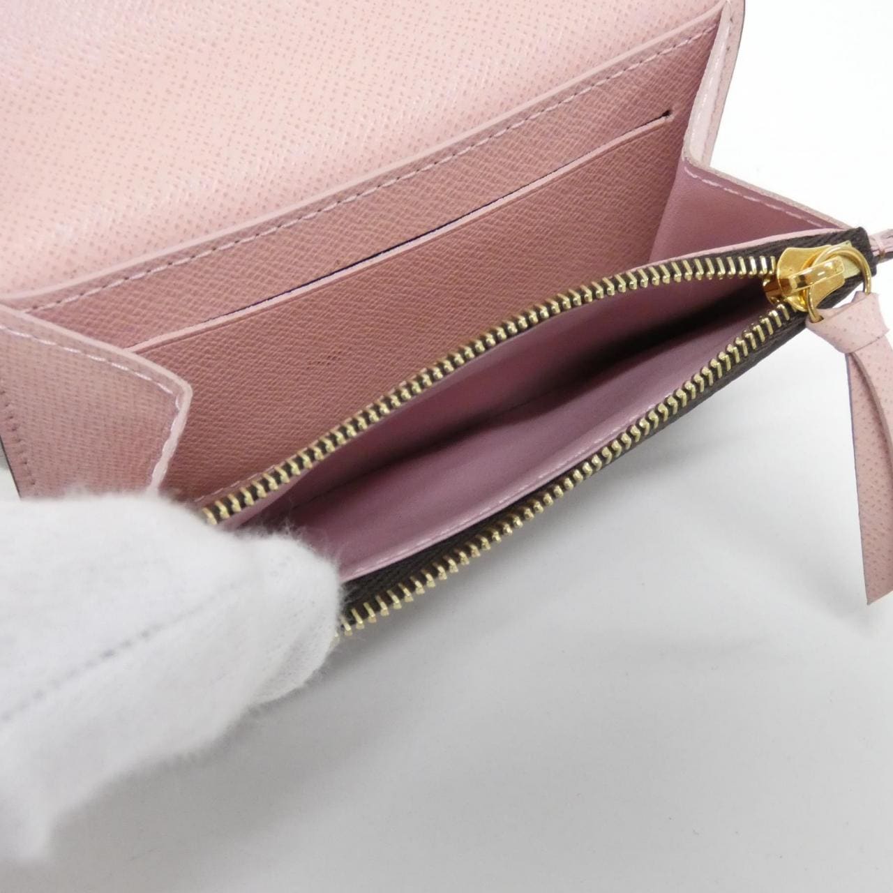 ルイヴィトン ダミエ ポルト モネ ロザリ N64423 コインケース