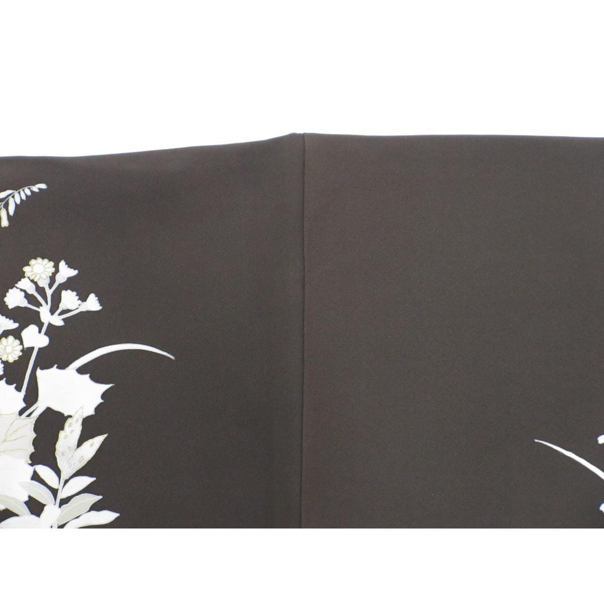 訪問着　友禅金彩加工　ボカシ染