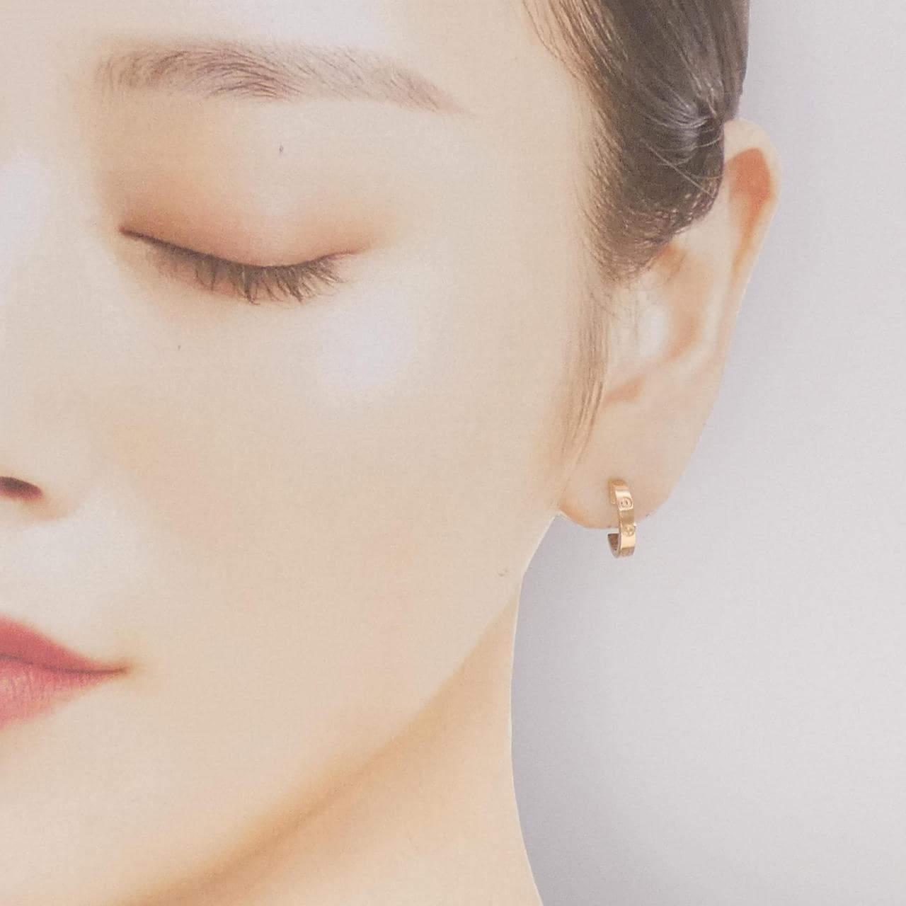 カルティエ ミニラブ ピアス