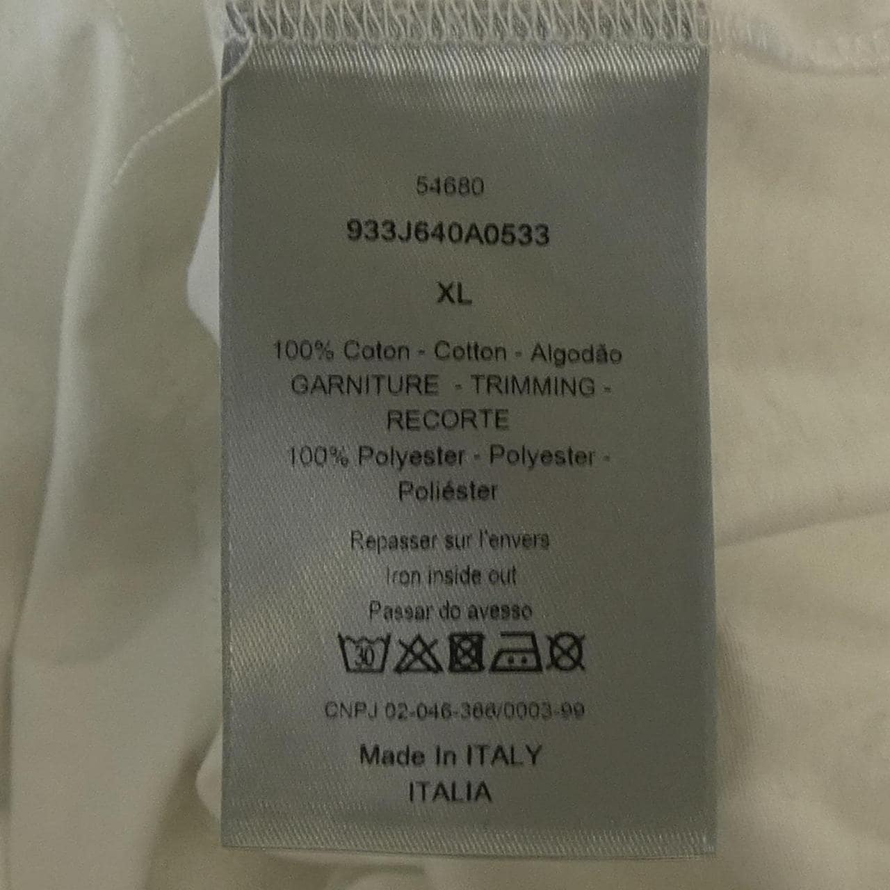 ディオール DIOR 空山基 933J640A0533 Tシャツ