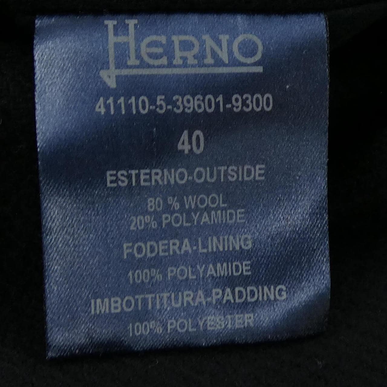 赫諾Herno 41110-5-39601-9300棉衣