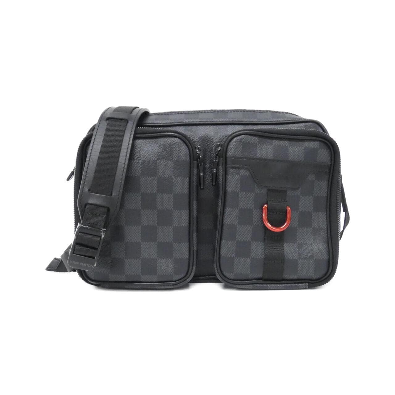 ルイヴィトン ダミエ グラフィット ユーティリティ ユーティリティ メッセンジャー N40280 ショルダーバッグ