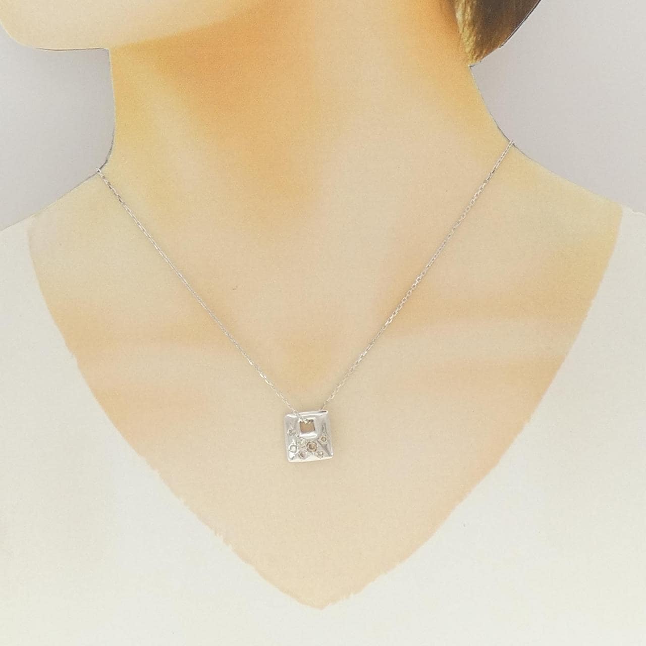 カシケイ ダイヤモンド ネックレス 0.40CT