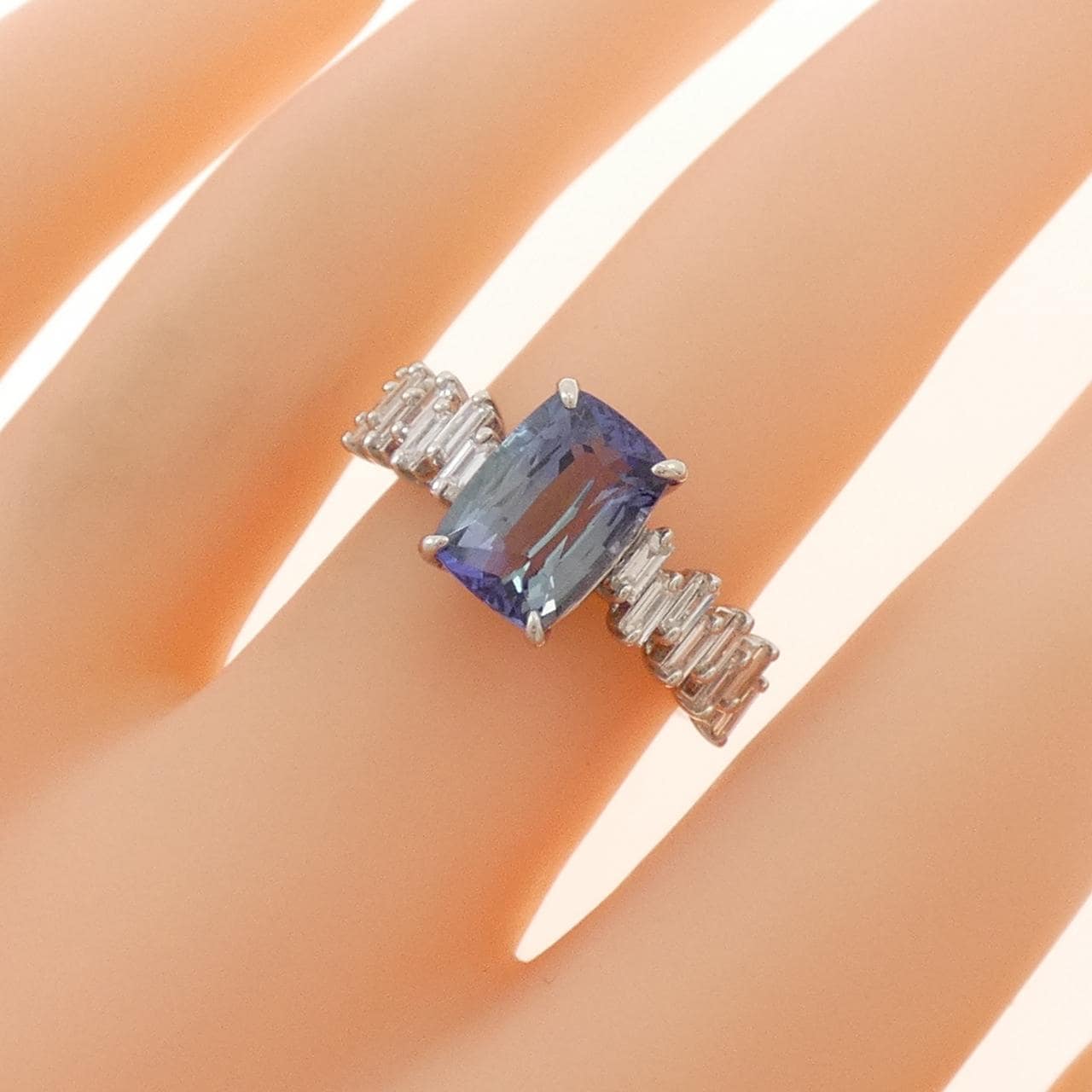 PT900 ゾイサイト リング 2.91CT