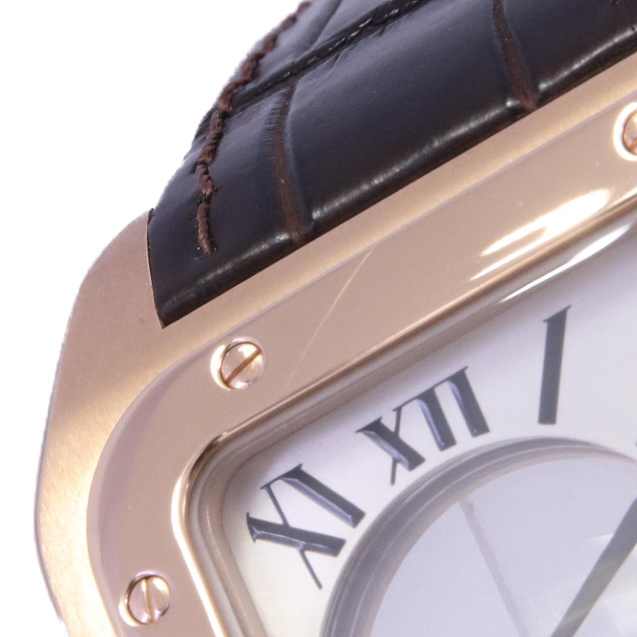 Cartier Santos 100LX Mysterious PG LIMITED W20115Y1手动上弦