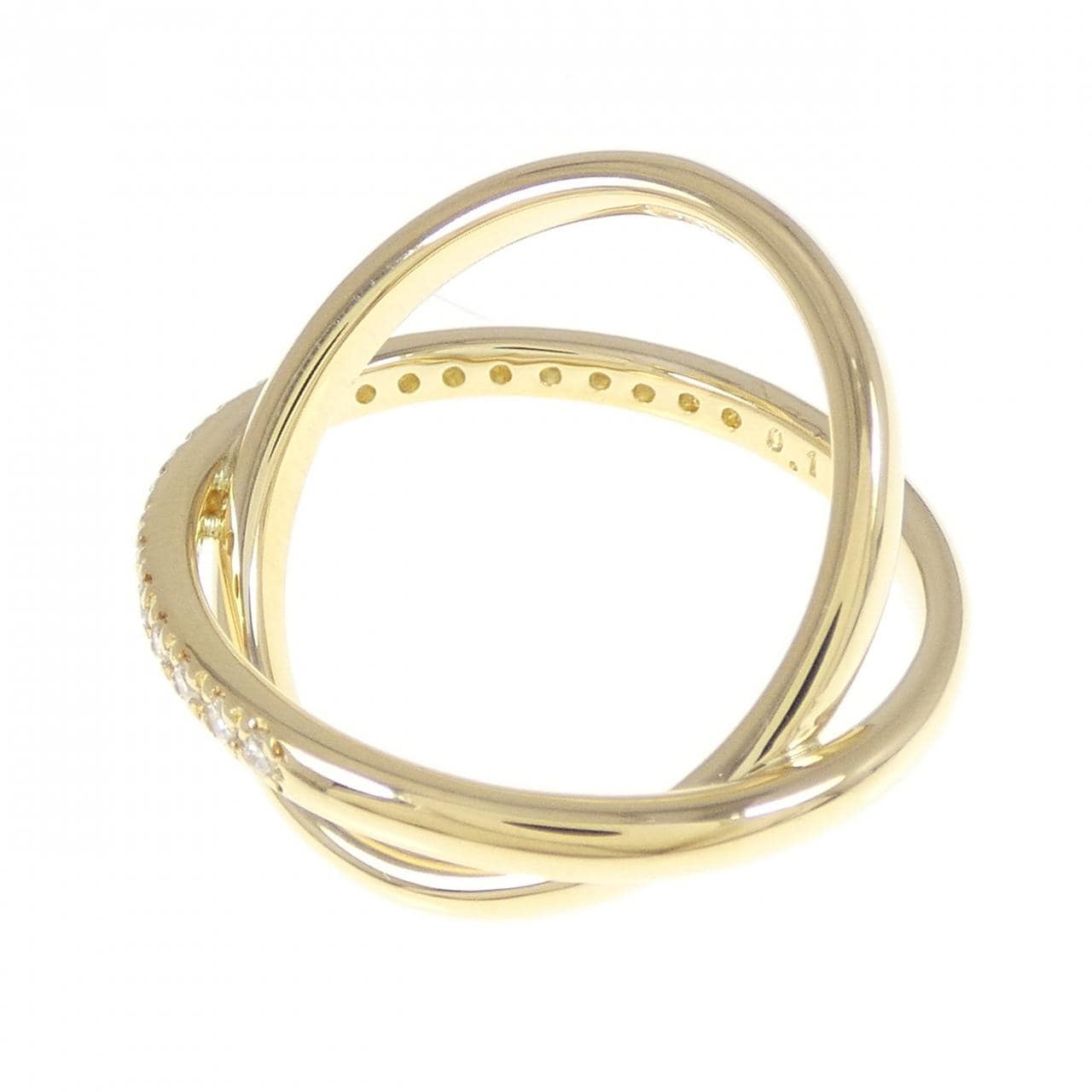 ミキモト ダイヤモンド リング 0.18CT