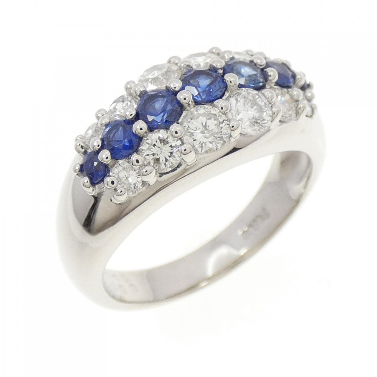 PT900 サファイヤ リング 0.65CT