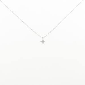 K18WG ダイヤモンド ネックレス 0.03CT