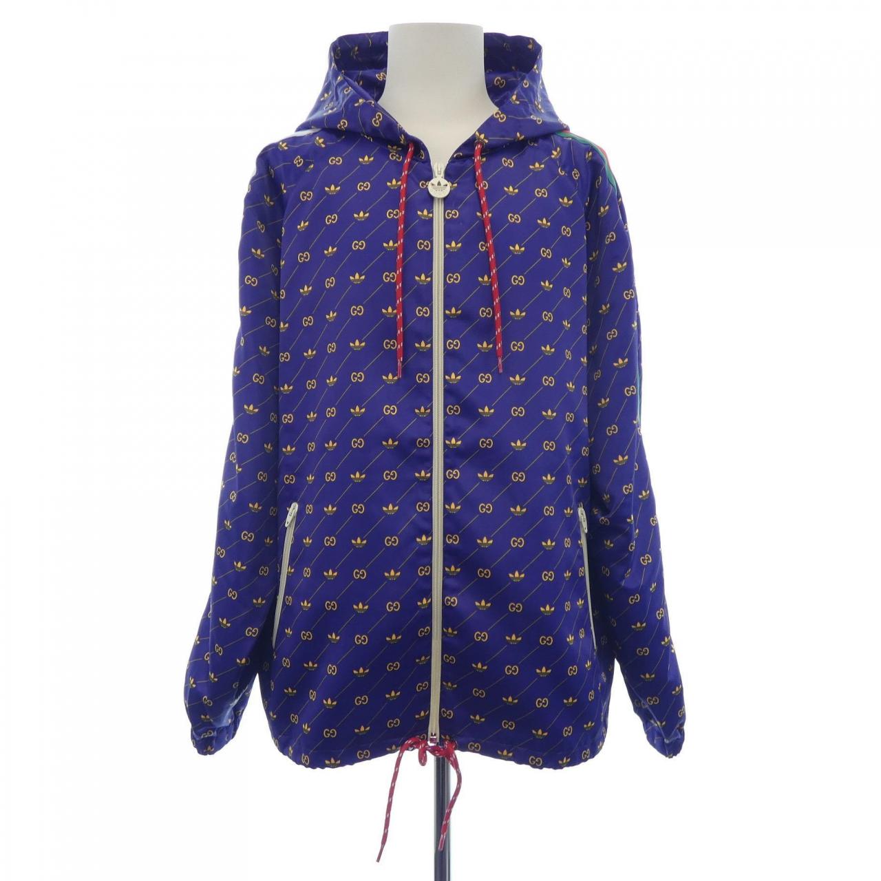 グッチ GUCCI ADIDAS TREFOIL PRINT JACKET 691428 ZAJCZ ブルゾン