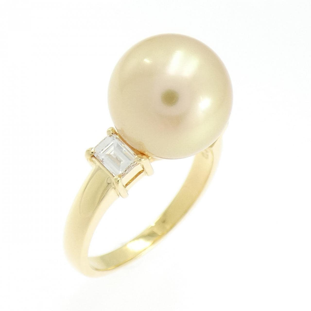 タサキ 白蝶パール リング 10.9mm