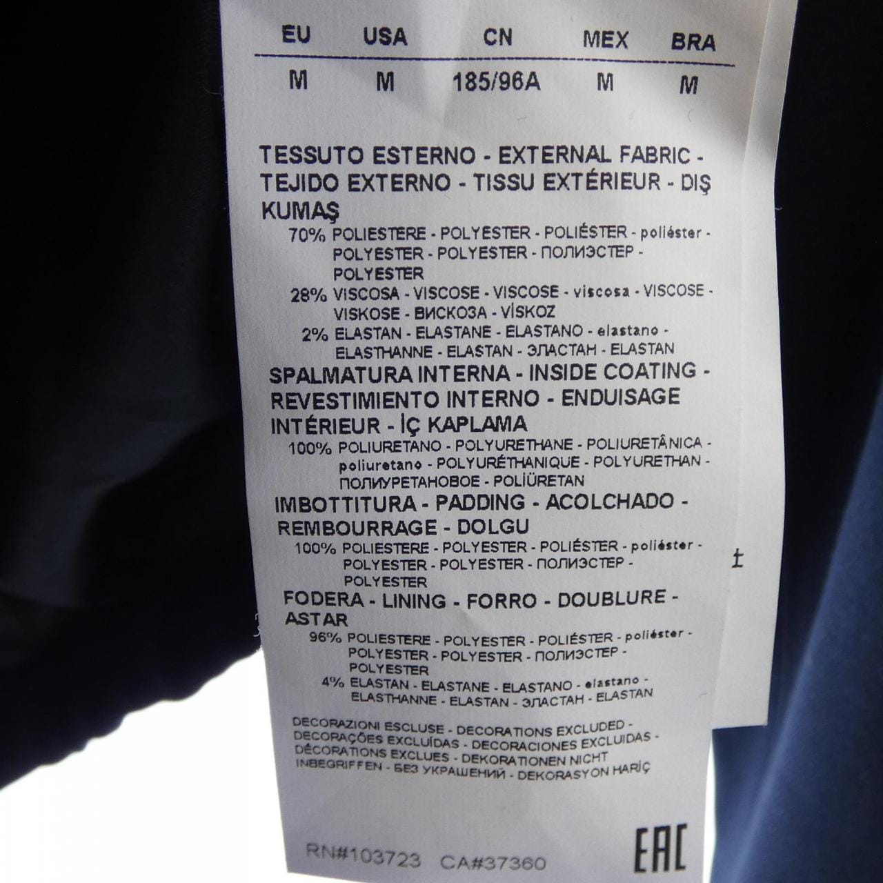 エンポリオアルマーニ EMPORIO ARMANI 6X1B7Q 1NAKZ ブルゾン