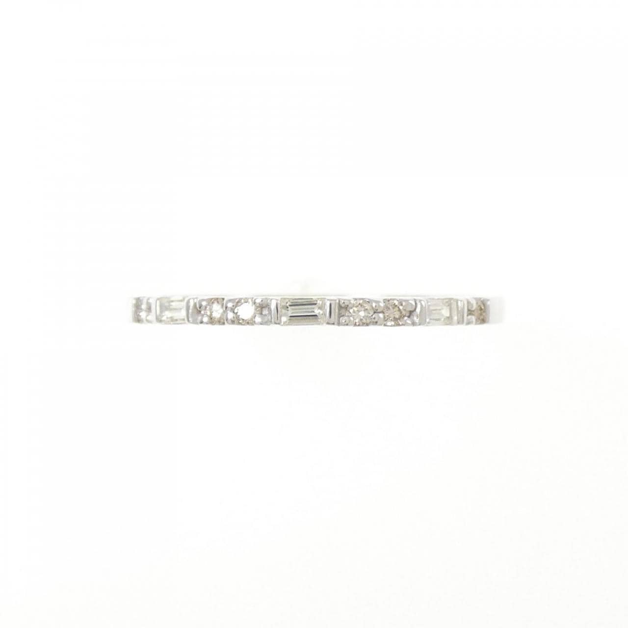 K18WG ダイヤモンド リング 0.10CT