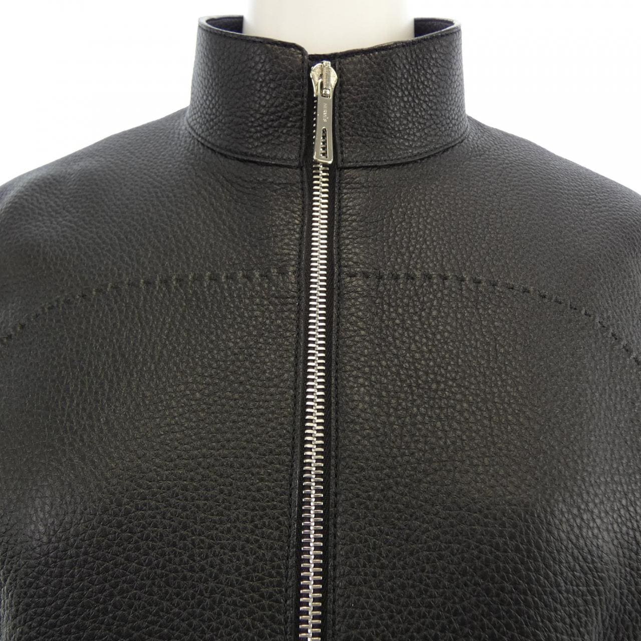 エルメス HERMES *16-7000. レザージャケット