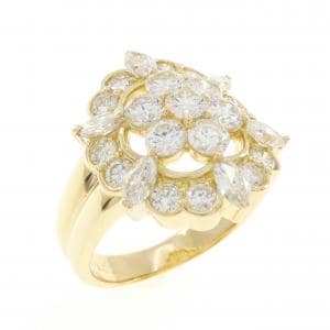 K18YG ダイヤモンド リング 2.31CT
