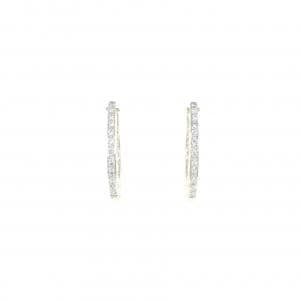 ポンテヴェキオ ダイヤモンド ピアス 0.42CT