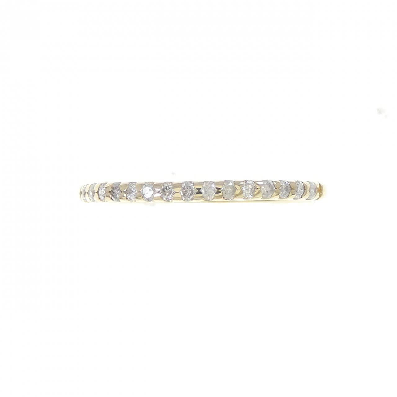 K10YG ダイヤモンド リング 0.14CT
