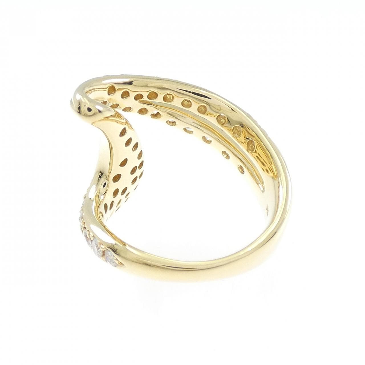 K18YG ダイヤモンド リング