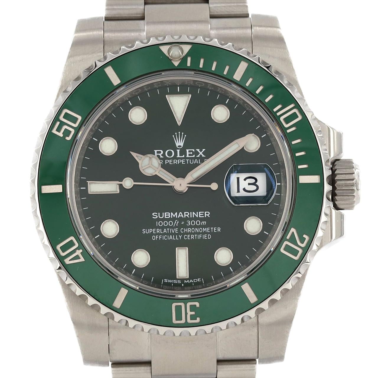 ROLEX Submariner Date 116610LV SS自动上弦random number