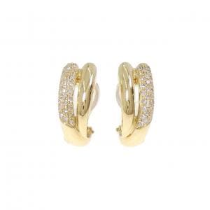 K18YG ダイヤモンド ピアス/イヤリング 0.28CT