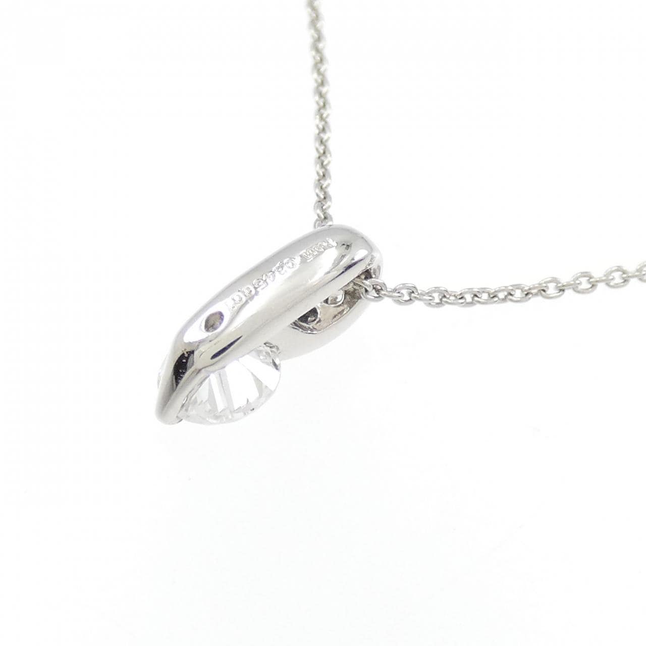 【リメイク】PT900/PT850 ダイヤモンド ネックレス 0.345CT E SI1 VG