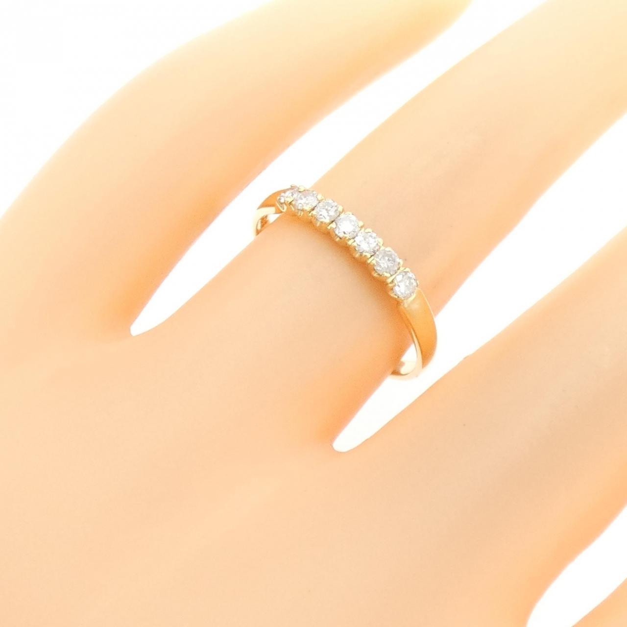 K18YG ダイヤモンド リング 0.20CT