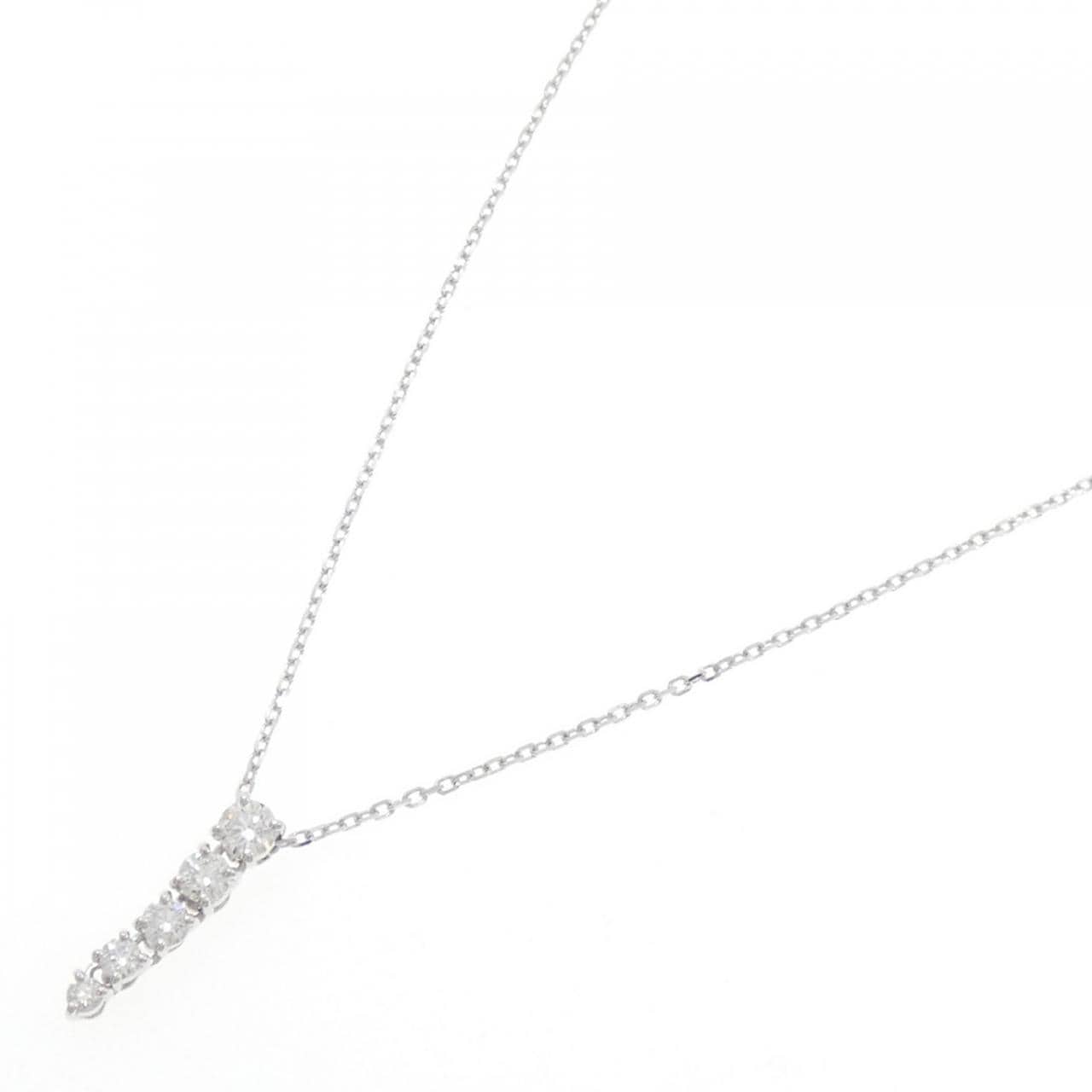 MIKIMOTO鑽石項鍊 0.37CT