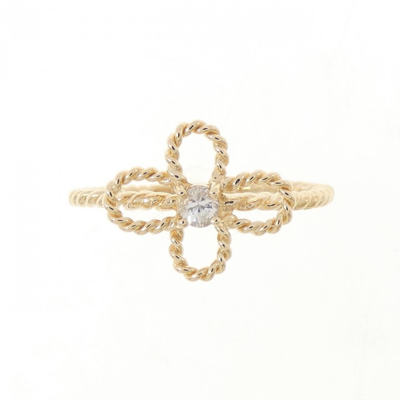 サマンサティアラ ホワイトサファイヤ リング