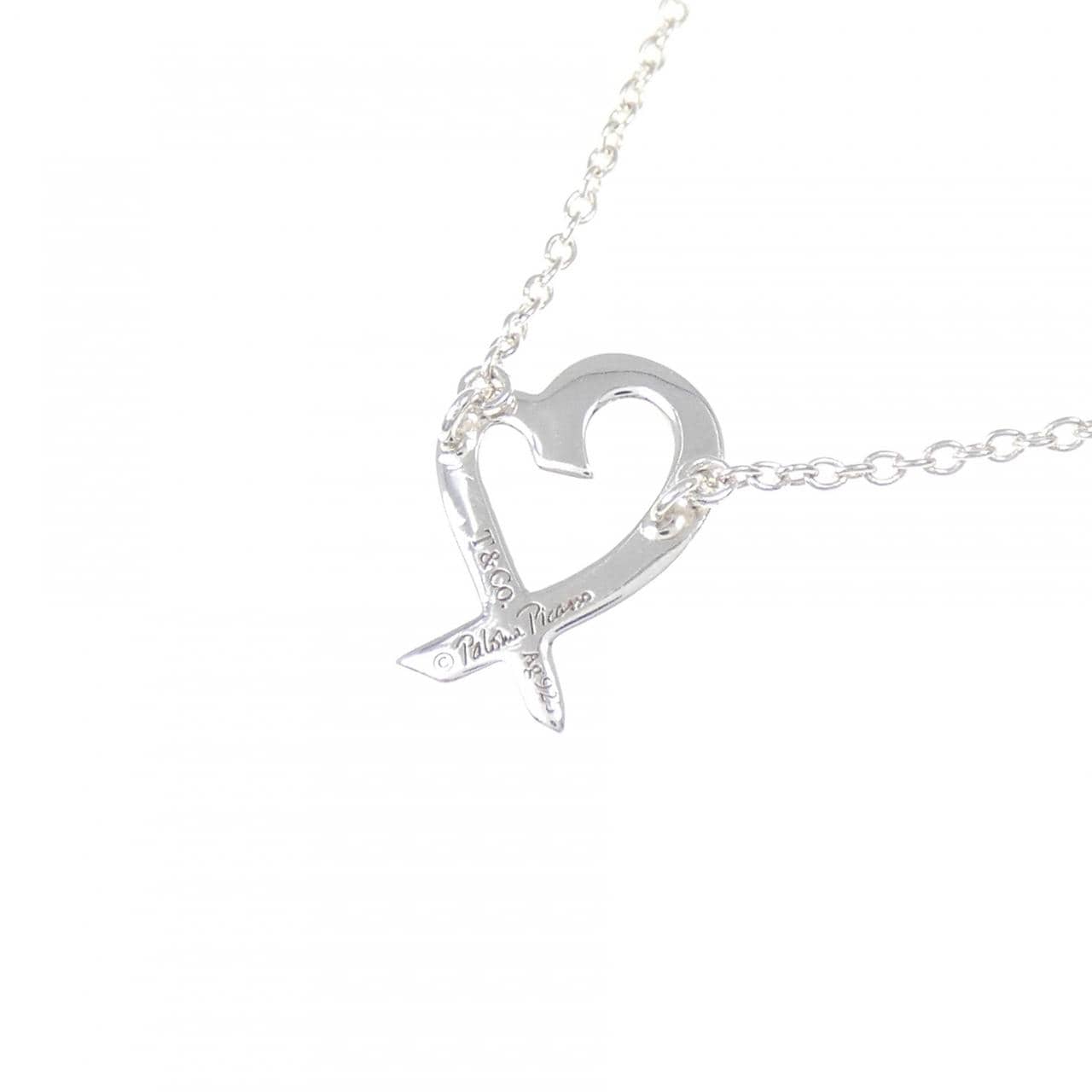 ティファニー ラビングハート ミニ ネックレス