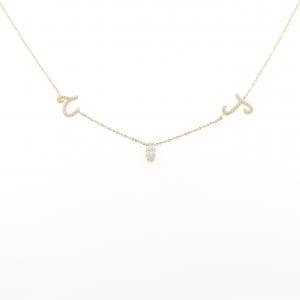 K18YG ダイヤモンド ネックレス 0.49CT
