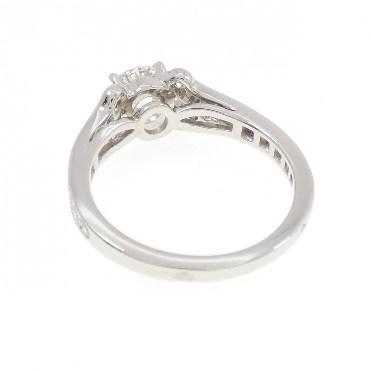 カルティエ バレリーナ リング 0.58CT G VVS2 VG