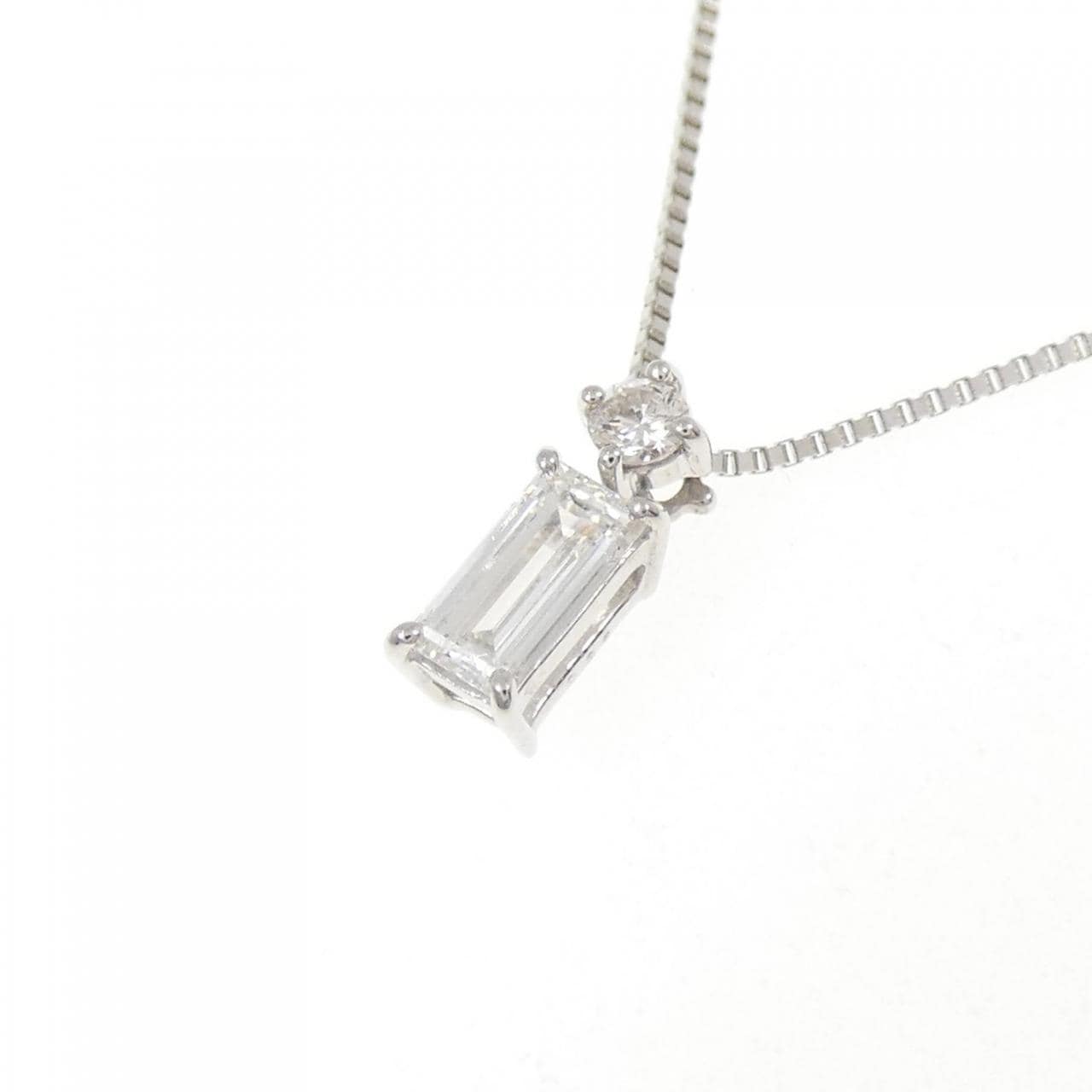 PT900/PT850 ダイヤモンド ネックレス 0.36CT