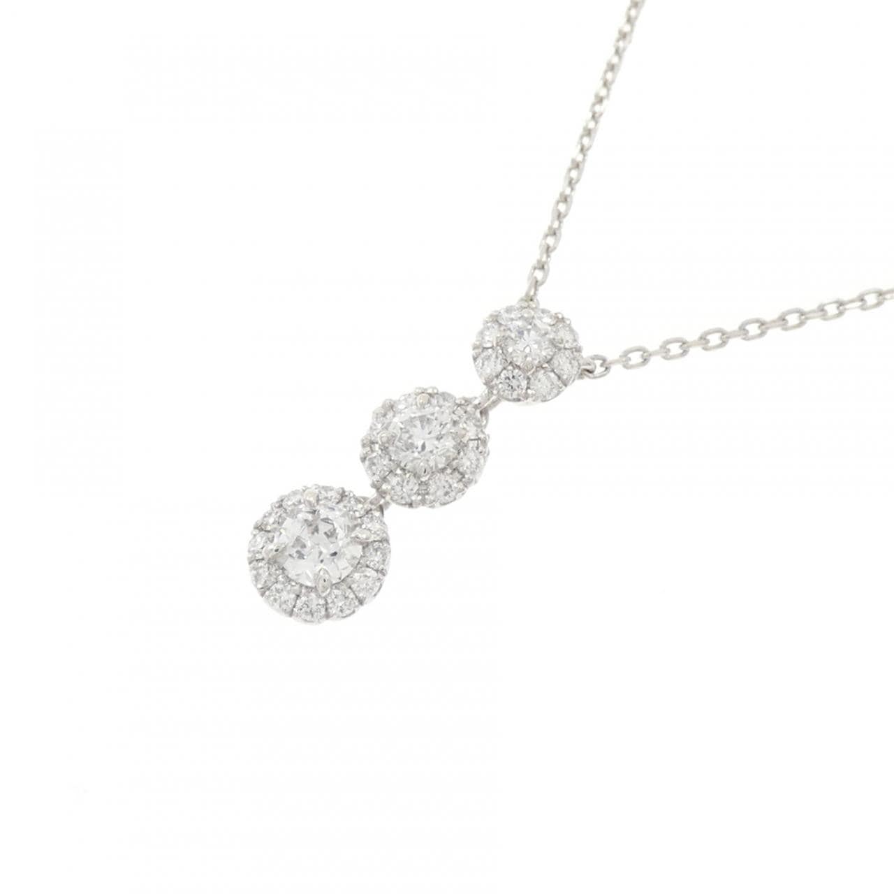 スタージュエリー ダイヤモンド ネックレス 0.106CT