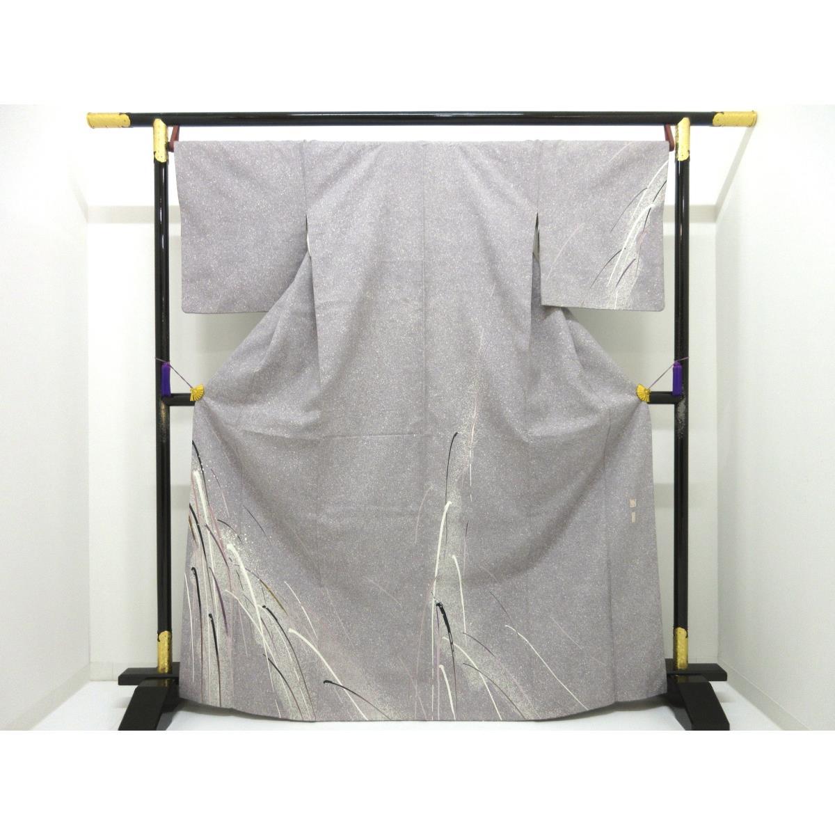 訪問着【牛首紬】