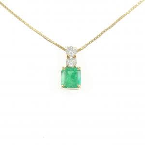 K18YG エメラルド ネックレス 2.692CT