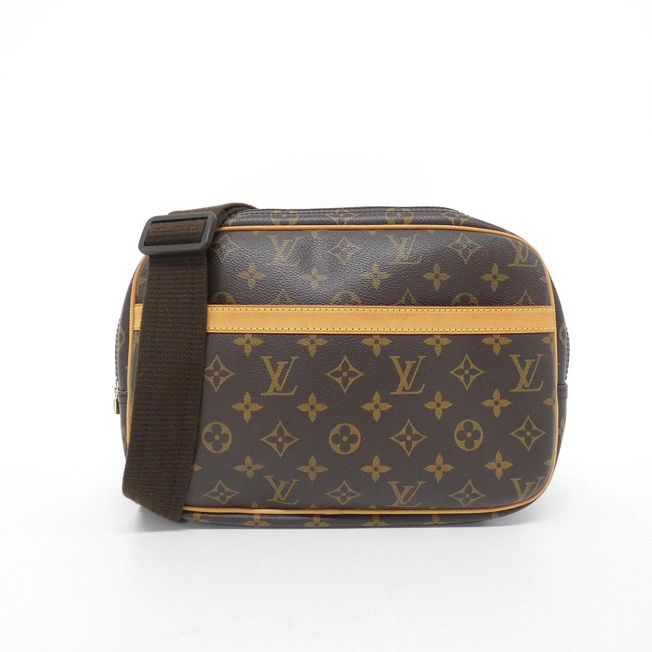 LOUIS VUITTON Monogram Reporter 28cm M45254 Shoulder Bag