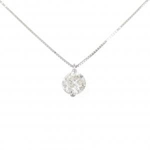 K18WG ダイヤモンド ネックレス 1.01CT