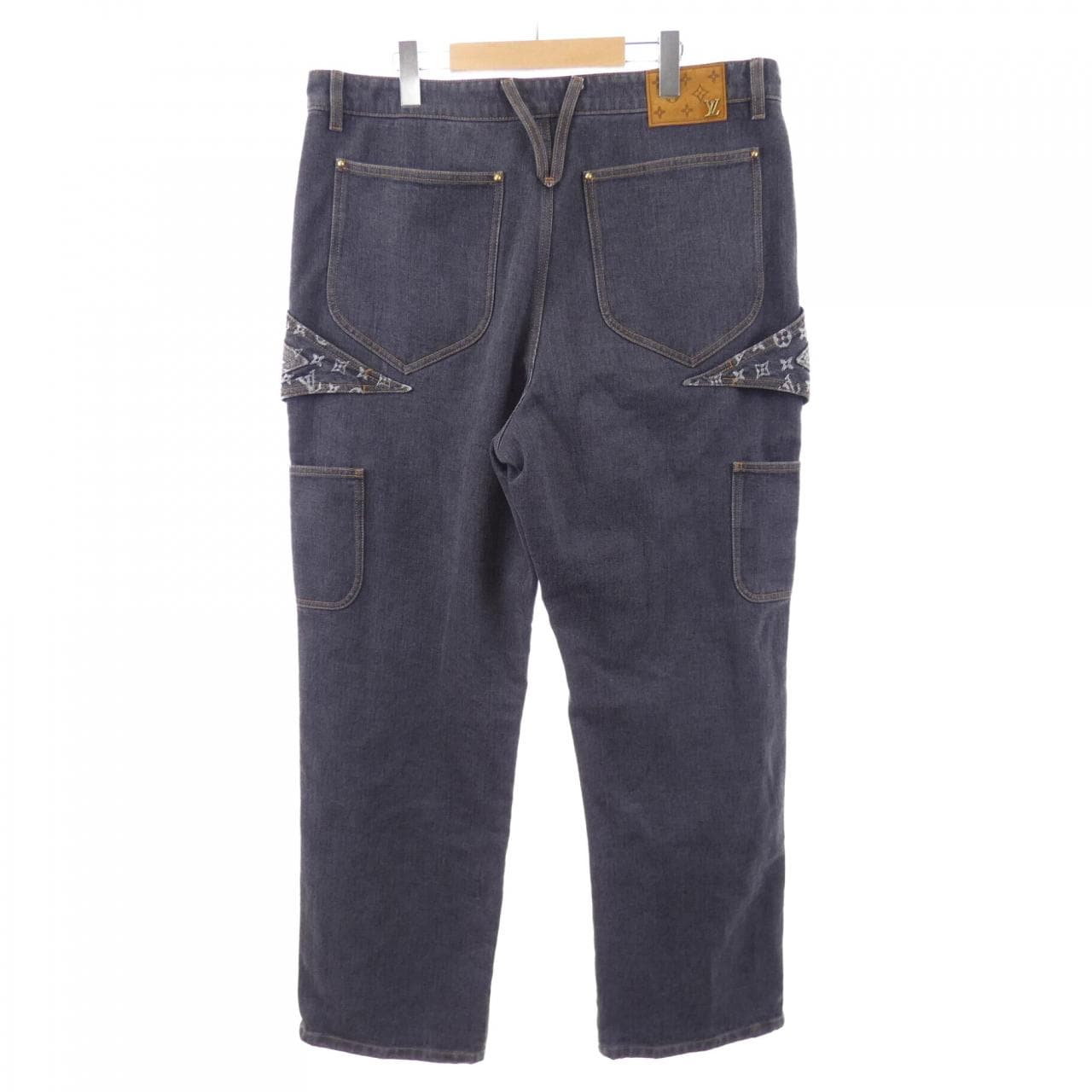 ルイヴィトン LOUIS VUITTON モノグラムフラワーデニムパンツ HPD92WY92 ジーンズ