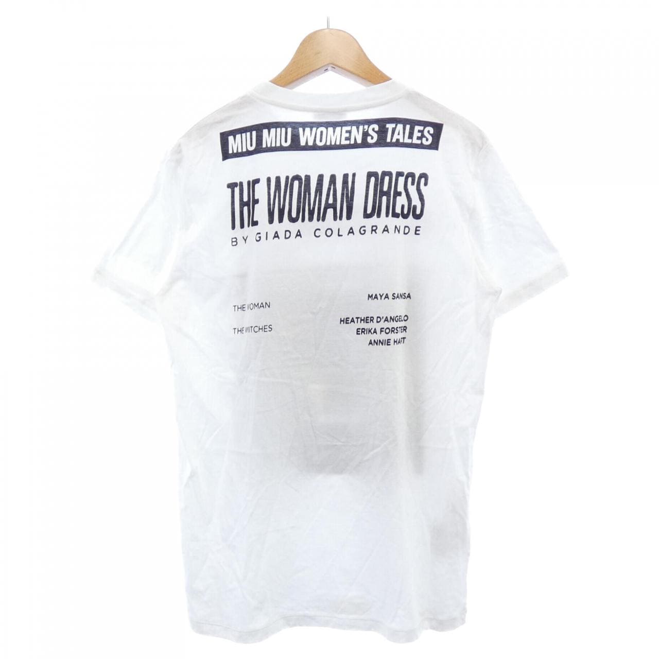 ミュウミュウ MIU MIU MJN062　1QD2 Tシャツ